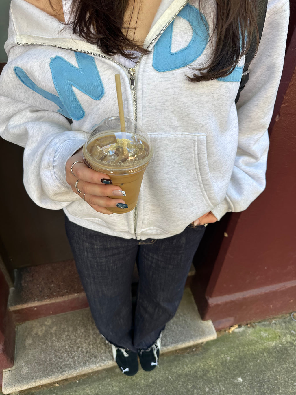 Off-Duty Zip Up Hoodie
